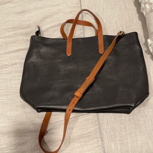 Madewell zip top transport carry all